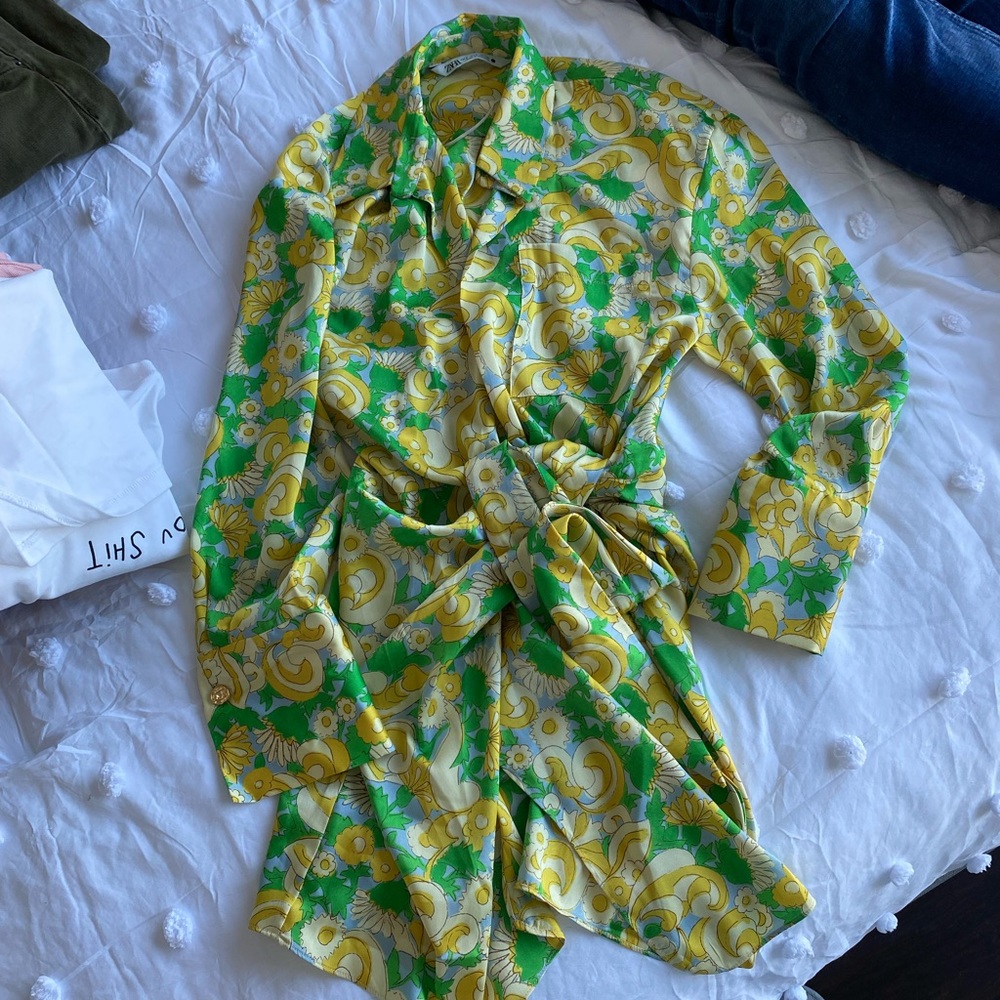 ZARA FLORAL DRESS